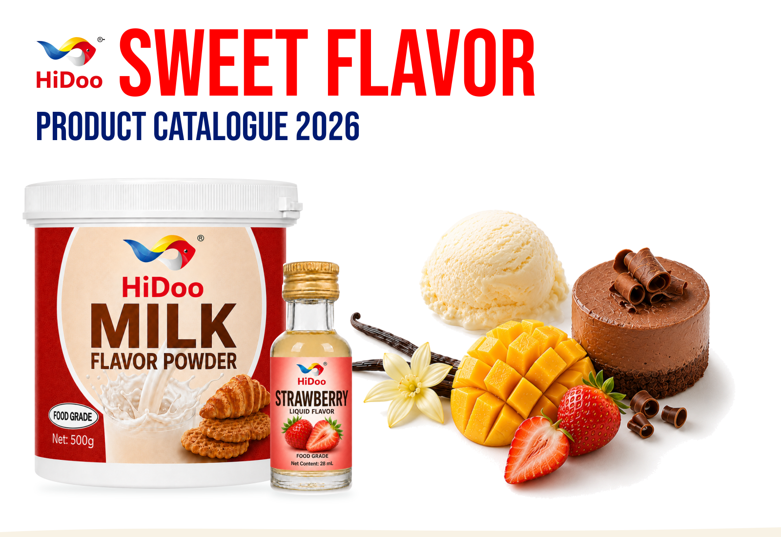 Sweet Flavors — approved HiDoo 2026 catalogue display