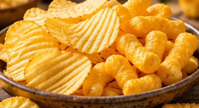 Snack Foods application concept