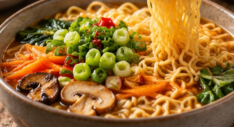 Instant Noodles application concept